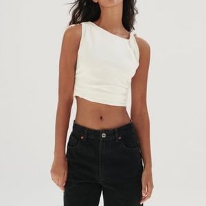 Zara Cropped Stretch Top